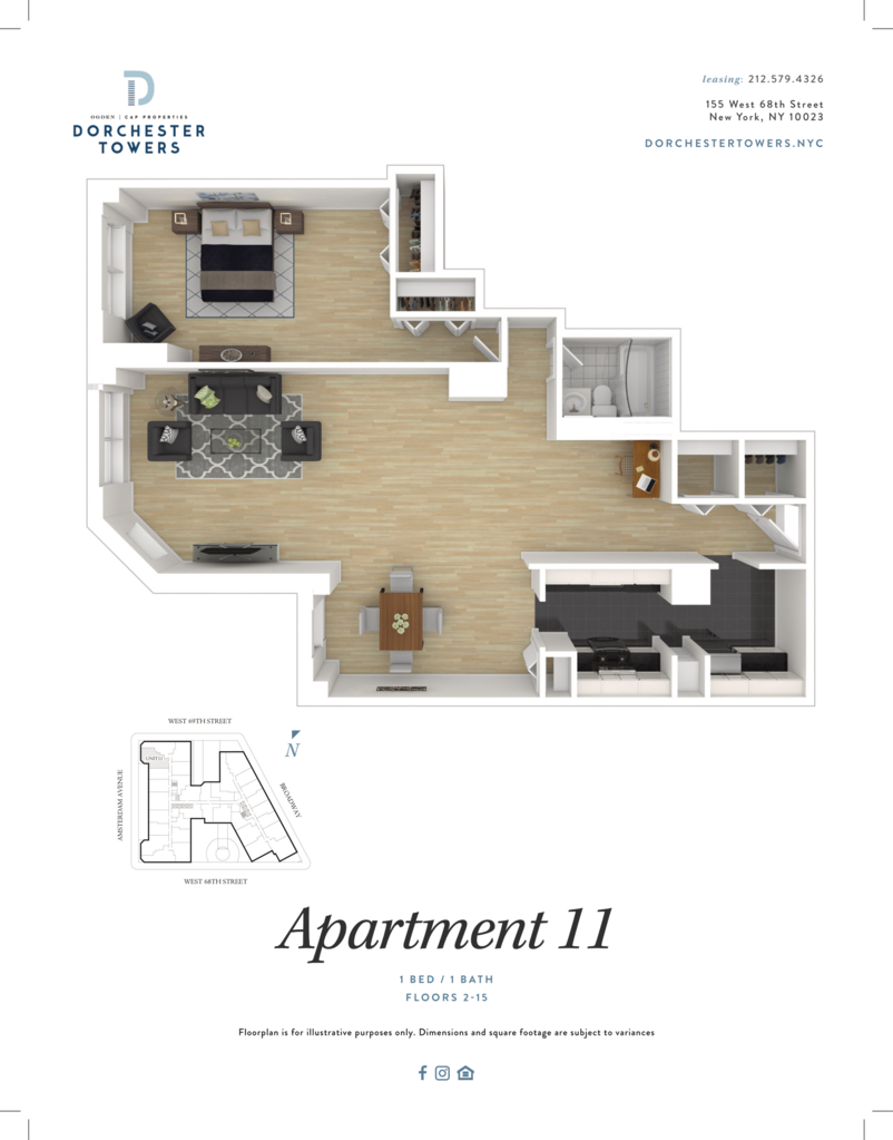 Luxury Upper West Side Apartments NYC Dorchester Towers