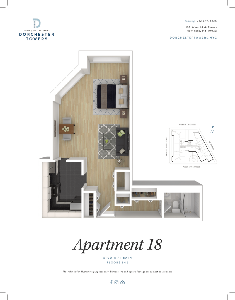 Luxury Upper West Side Apartments NYC Dorchester Towers