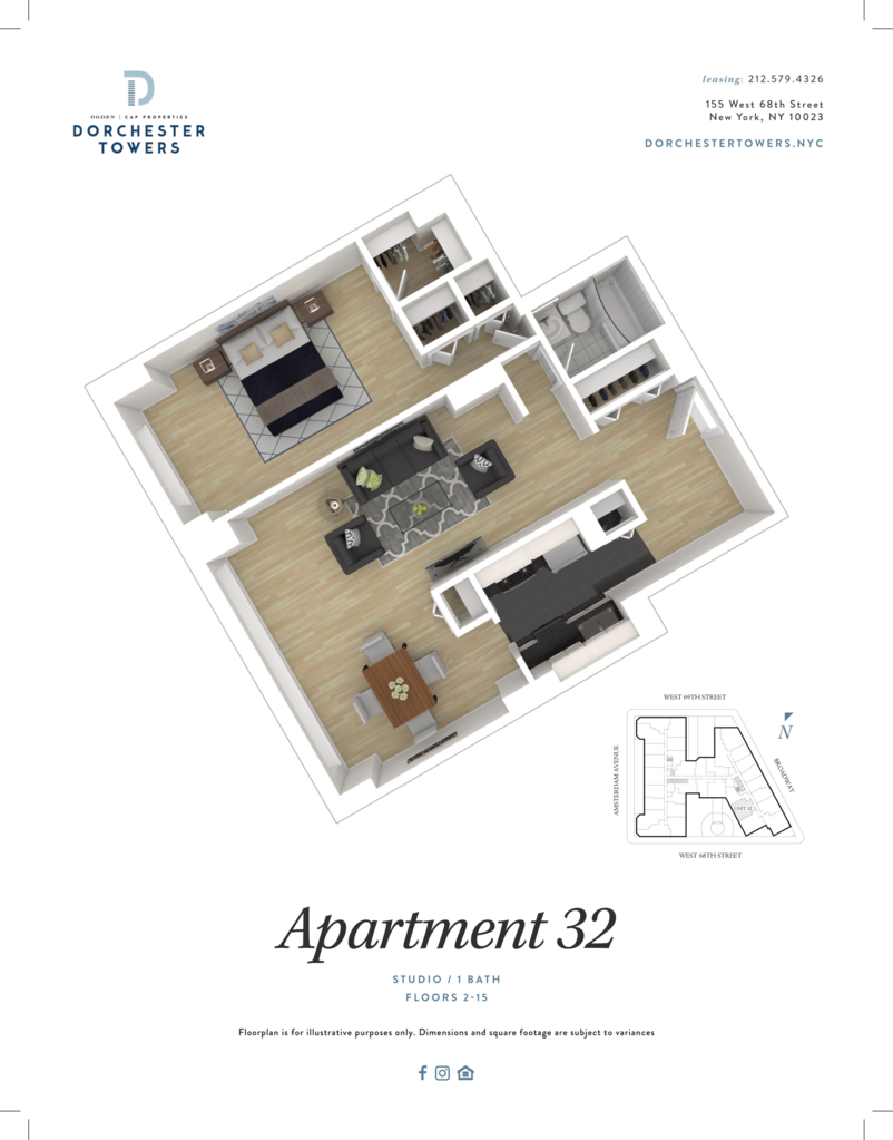 Luxury Upper West Side Apartments NYC Dorchester Towers