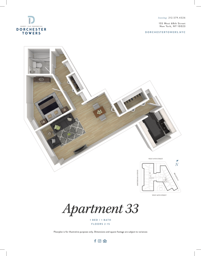 Luxury Upper West Side Apartments NYC Dorchester Towers