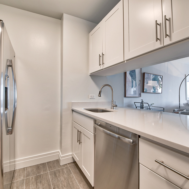 Normandie Court - Undermounted Kitchen Sink with Cabinets